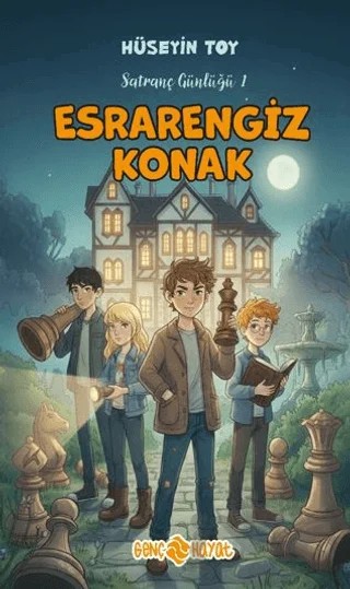Esrarengiz Konak - Satranç Günlüğü 1 – Hüseyin Toy – Genç Hayat kitap kapağı