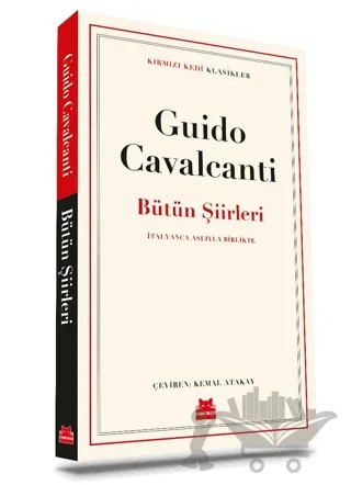 Bütün Şiirleri – Guido Cavalcanti – Kırmızı Kedi Yayınevi kitap kapağı