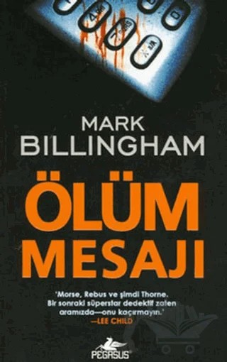Ölüm Mesajı – Mark Billingham – Pegasus Yayınları kitap kapağı