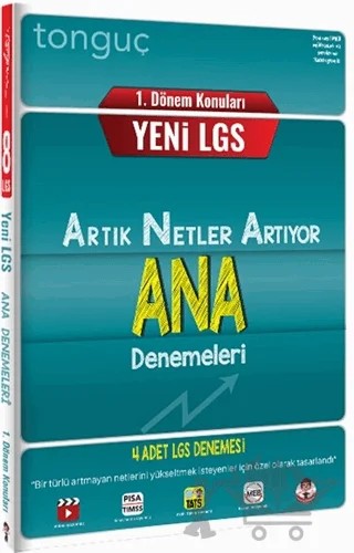 8. Sınıf LGS Ana Denemeleri – Kolektif – Tonguç Akademi kitap kapağı