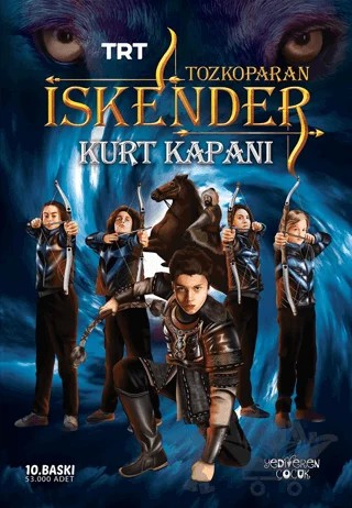 TRT - Tozkoparan İskender – Yiğit Recep Efe – Yediveren Çocuk kitap kapağı