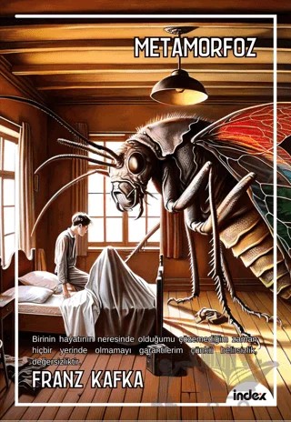 Metamorfoz – Franz Kafka – İndex Yayınları kitap kapağı