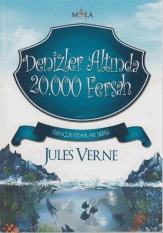 Denizler Altında 20.000 Fersah – Jules Verne – Mola Kitap kitap kapağı