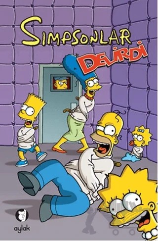 Simpsonlar Delirdi – Matt Groening – Aylak Kitap kitap kapağı