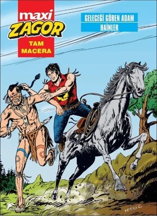 Zagor Maxi 15 – Antonio Zamberletti, Roberto Altariva – Çizgi Düşler Yayınevi kitap kapağı
