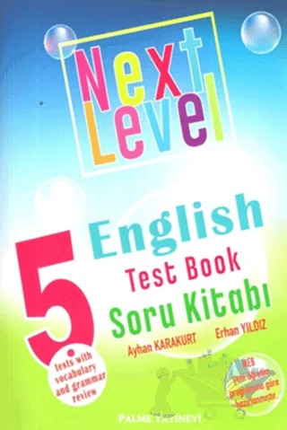 Palme 5. Sınıf Next Level English Test Book Soru Kitabı – Erhan Yıldız, Ayhan Karakurt – Palme Yayınları kitap kapağı