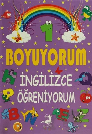 Boyuyorum İngilizce Öğreniyorum 1 – Kolektif – Olimpos Çocuk kitap kapağı