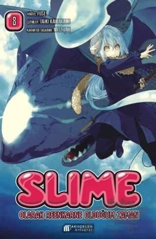 Slime Olarak Reenkarne Olduğum Zaman Cilt 8 – Fuse – Akıl Çelen Kitaplar kitap kapağı