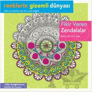 Renklerin Gizemli Dünyası - Fikir Veren Zendalar – Julia Snegireva – Ren Kitap kitap kapağı