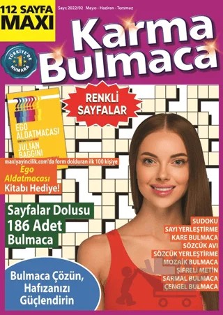 Maxi Karma Bulmaca 10 – Kolektif – Maxi Yayıncılık kitap kapağı