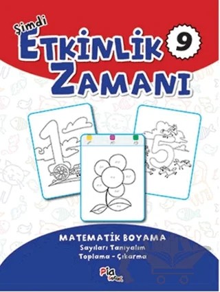 Şimdi Etkinlik Zamanı - 9 – Kolektif – Pia Çocuk Yayınları kitap kapağı