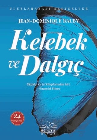 Kelebek ve Dalgıç – Jean Dominique-Bauby – Nemesis Kitap kitap kapağı