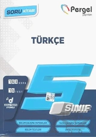 5. Sınıf 2022 Türkçe Soru Kitabı – Kolektif – Pergel Yayınları kitap kapağı