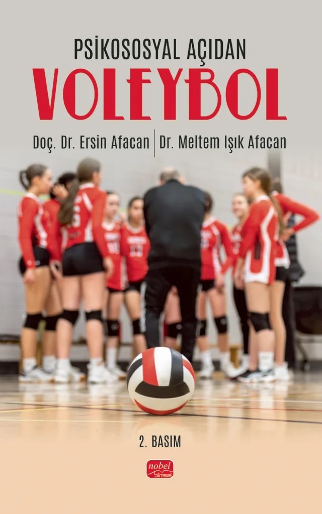 Psikososyal Açıdan Voleybol – Ersin Afacan, Meltem Işık Afacan – Nobel Bilimsel Eserler kitap kapağı