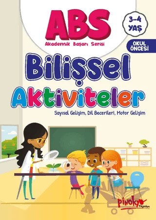 ABS 3-4 Yaş Bilişsel Aktiviteler – Buçe Dayı – Pinokyo Yayınları kitap kapağı