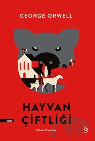Hayvan Çiftliği – George Orwell – Everest Yayınları kitap kapağı