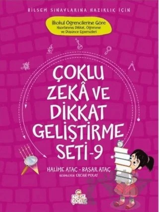 Çoklu Zeka ve Dikkat Geliştirme Seti - 9 – Başar Ataç, Halime Ataç – Nesil Çocuk Yayınları kitap kapağı
