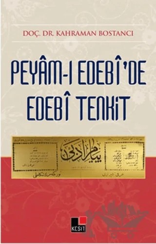 Peyami Edebide Edebi Tenkit – Kahraman Bostancı – Kesit Yayınları kitap kapağı