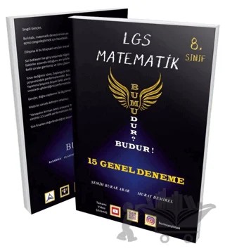 8. Sınıf LGS Matematik 15 Genel Deneme – Semih Burak Arar, Murat Demirel – Bumu Yayınları kitap kapağı