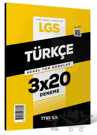 2025 LGS Genel Tüm Konular Türkçe 3 Deneme – Kolektif – Marka Yayınları kitap kapağı