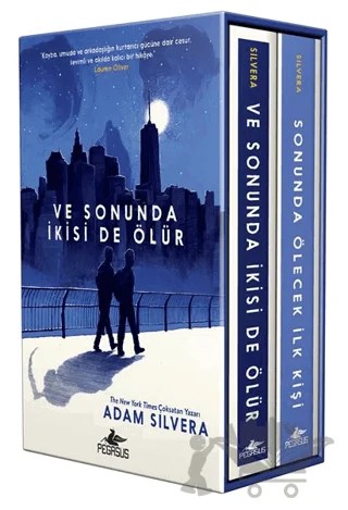 Ölüm Habercisi Serisi Kutulu Özel Set (2 Kitap) - Ve Sonunda İkisi De Ölür - Sonunda Ölecek İlk Kişi – Adam Silvera – Pegasus Yayınları kitap kapağı
