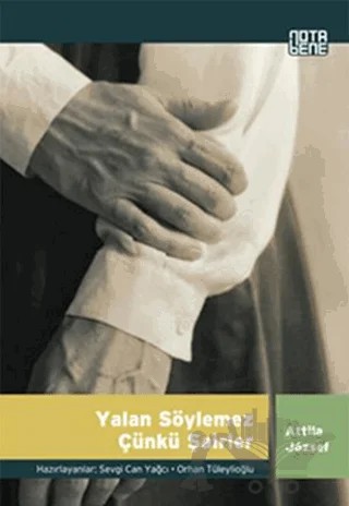 Yalan Söylemez Çünkü Şairler – Attila Jozsef – Nota Bene Yayınları kitap kapağı