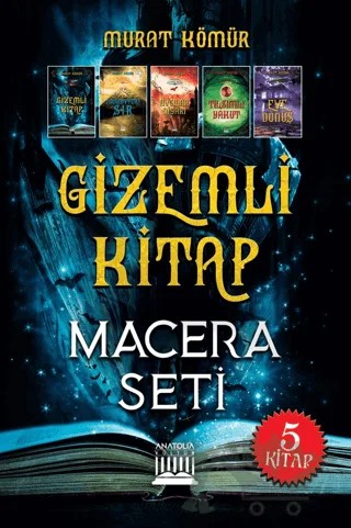 Macera Seti (5 Kitap) – Murat Kömür – Anatolia Kitap kitap kapağı