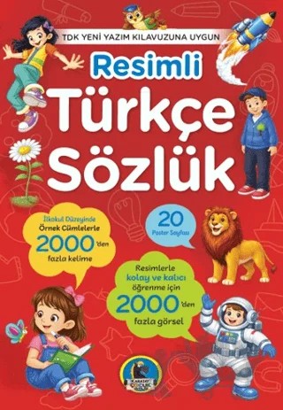 Resimli Türkçe Sözlük (Büyük Boy) – Kolektif – Karatay Çocuk kitap kapağı