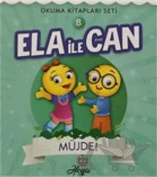 Ela İle Can 8 - Müjde! – Kolektif – Hoya kitap kapağı