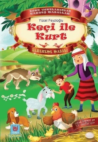 Keçi ile Kurt – Yücel Feyzioğlu – Tedev Yayınları kitap kapağı