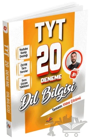 2025 TYT Türkçe Dil Bilgisi 20 Deneme Sınavı – Deniz Bozkurt – Dizgi Kitap kitap kapağı