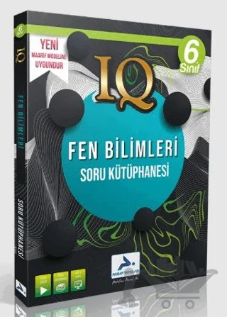 6. Sınıf IQ Fen Bilimleri Soru Kütüphanesi – Kolektif – Paraf Yayınları kitap kapağı