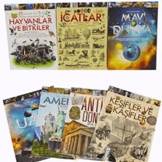 İlk Kütüphanem (7 Kitap Takım) – Barış Kahramantürk, Ecehan Ergin Çetin, Meltem Bilir Çimen – Çocuk Gezegeni kitap kapağı