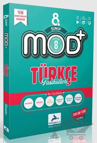 8. Sınıf MOD Türkçe Konu Anlatım Fasikülleri – Kolektif – Paraf Yayınları kitap kapağı