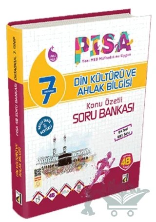 7. Sınıf Pisa 4B Din Kültürü ve Ahlak Bilgisi Konu Özetli Soru Bankası – Kolektif – Damla Yayınevi kitap kapağı