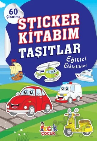 Taşıtlar - Sticker Kitabım – Kolektif – Bıcırık Yayınları kitap kapağı