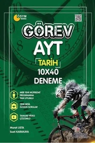 Armada Görev YKS AYT Tarih Deneme 10X40 Video Çözümlü – Murat Uslu, Suat Karakaya – Armada Yayınları kitap kapağı