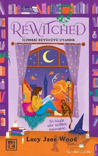 Rewitched – İçindeki Büyücüyü Uyandır – Lucy Jane Wood – Athica Yayınları kitap kapağı