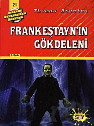 Frankenştayn’ın Gökdeleni – Thomas Brezina – Say Çocuk kitap kapağı