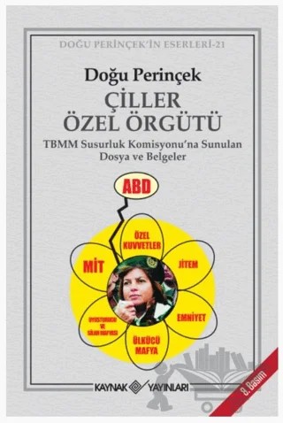 Çiller Özel Örgütü – Doğu Perinçek – Kaynak Yayınları kitap kapağı
