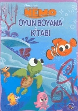 Kayıp Balık Nemo / Oyun Boyama Kitabı – Kolektif – Doğan Egmont Yayıncılık kitap kapağı