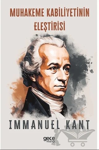 Muhakeme Kabiliyetinin Eleştirisi – Immanuel Kant – Gece Kitaplığı kitap kapağı