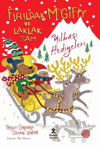 Fırıldak Mcgifty ve Laklak Sam - Yılbaşı Hediyeleri – Tracey Corderoy – Doğan Çocuk kitap kapağı