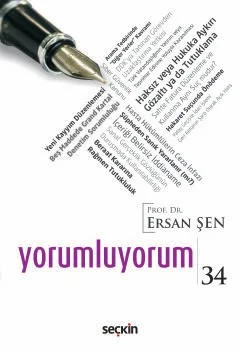 Yorumluyorum – 34 – Ersan Şen – Seçkin Yayıncılık kitap kapağı