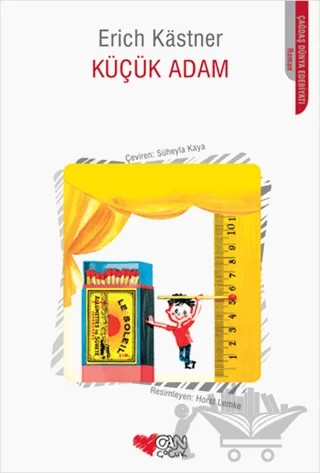 Küçük Adam – Erich Kastner – Can Çocuk Yayınları kitap kapağı