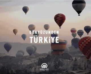 Gökyüzünden Türkiye – Kolektif – Anadolu Ajansı kitap kapağı