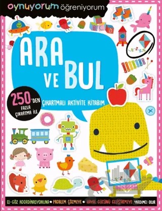 Oynuyorum Öğreniyorum - Eşleştirme Ara ve Bul – Kolektif – İndigo Çocuk kitap kapağı