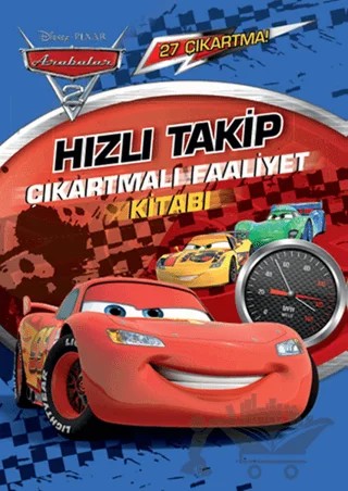 Arabalar 2 - Hızlı Takip – Kolektif – Doğan Egmont Yayıncılık kitap kapağı