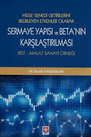 Hisse Senedi Getirilerini Belirleyen Etken Olarak Sermaye Yapısı ve Beta'nın Karşılaştırılması – Burak Karaaslan – Ekin Basım Yayın kitap kapağı