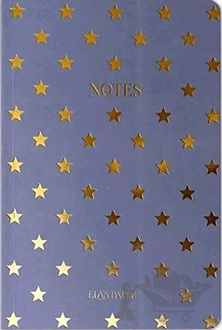 Yıldızlı Mor - Defter – Kolektif – Elaspaper kitap kapağı